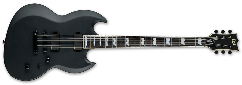ESP LTD Viper-400 Baritone - Black Satin
