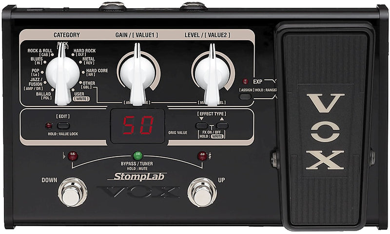 Vox Stomplab 2G Guitar Effect Pedal