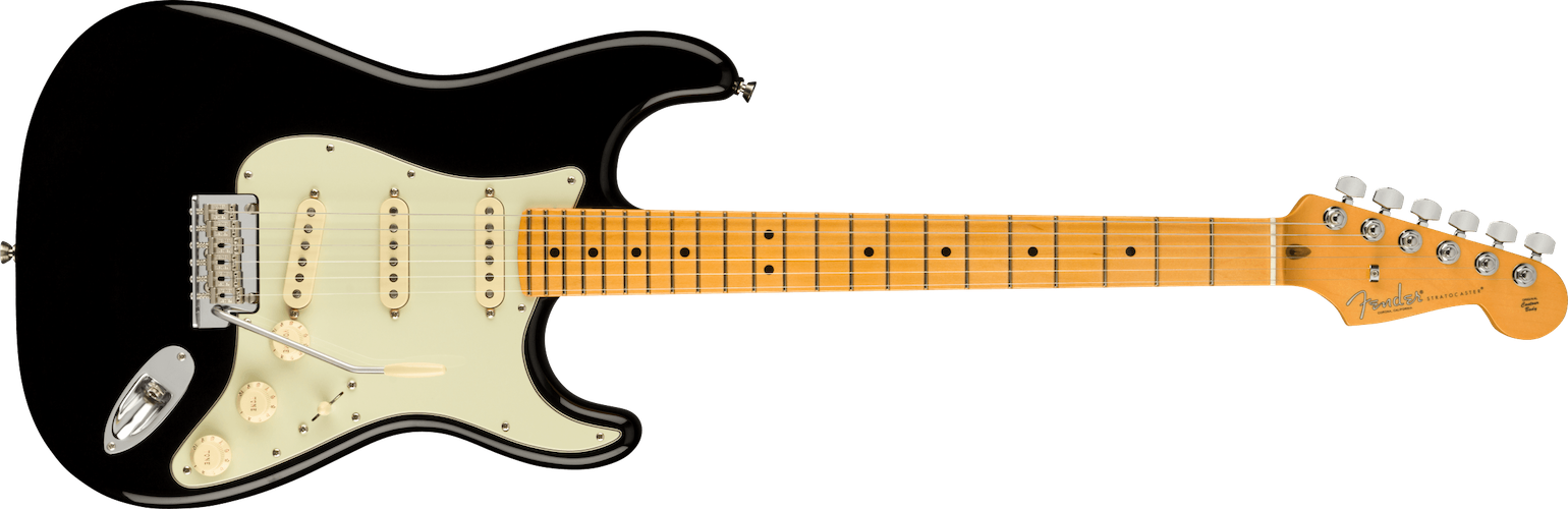 Fender American Professional II Stratocaster, Maple FB, Black