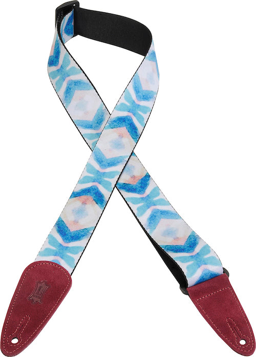 Levy's 2" Polyester Guitar Strap - Printed Design