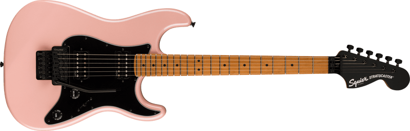 Fender Squier Contemporary Stratocaster HH FR, Roasted Maple FB Shell Pink Pearl