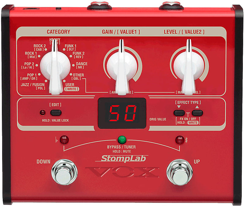 Vox SL1B Stomplab 1B Bass Effect Pedal