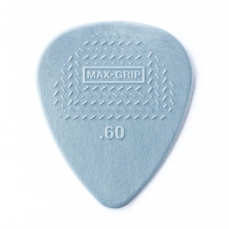 Dunlop 449P.60 Max-Grip Nylon Guitar Pick .60mm 12-pack