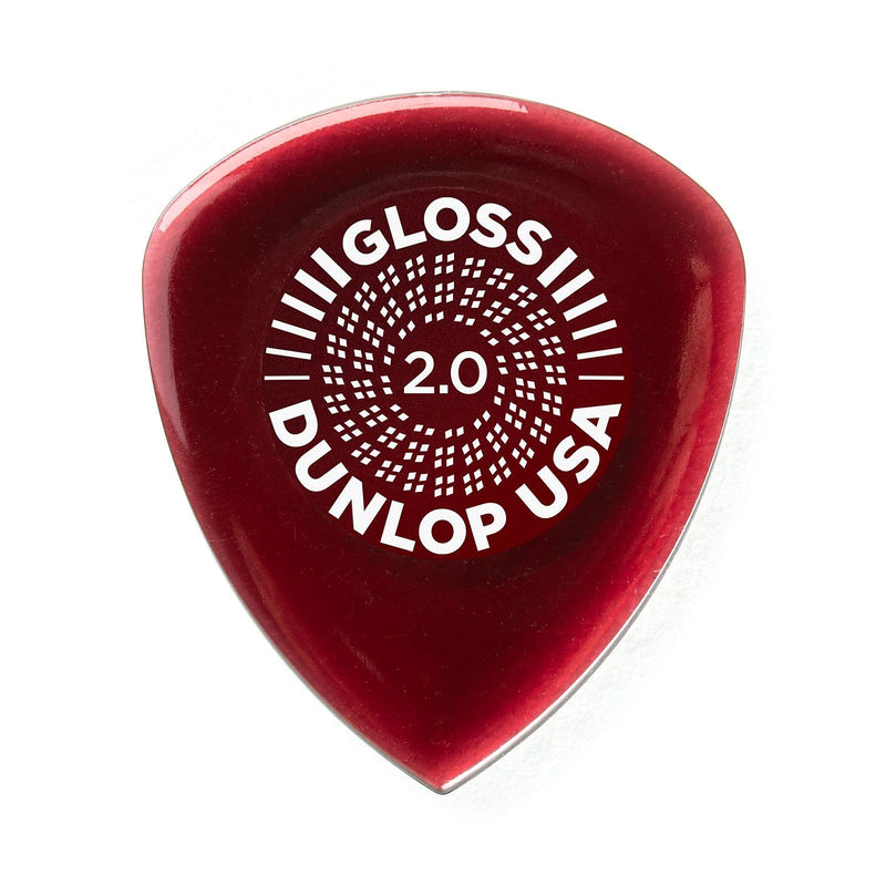 Dunlop 550P200 Flow Gloss Pick 2.0mm - 3 Pack