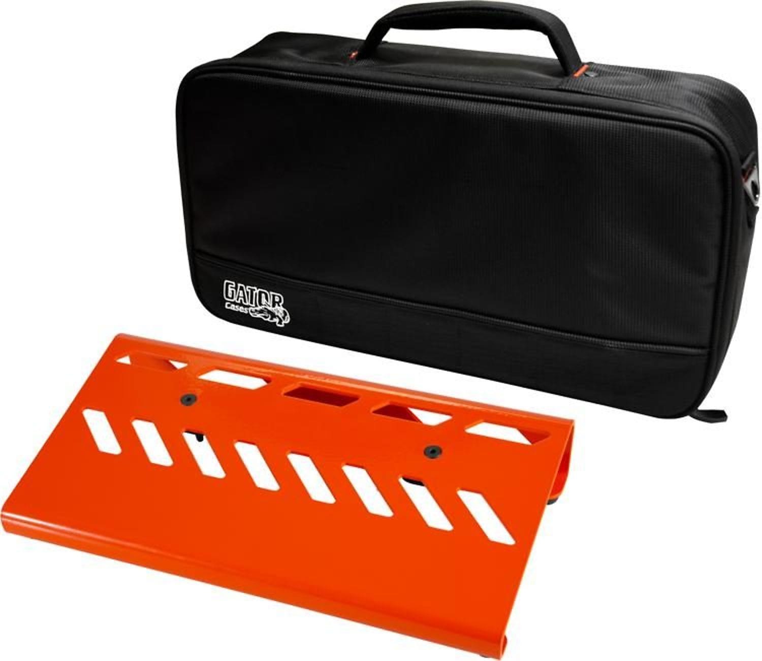 Gator Cases Small Aluminum Pedal Board w/Carry Bag - British Orange