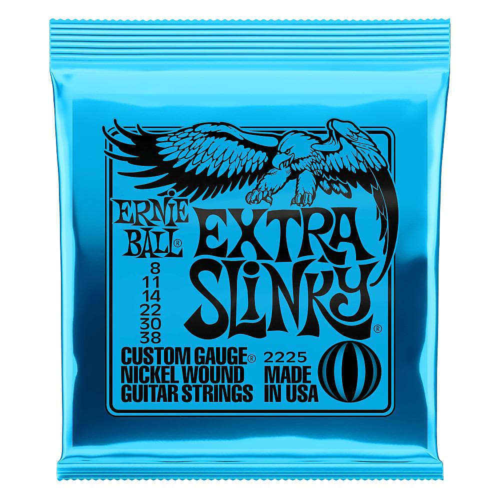 Ernie Ball 2225 Extra Slinky Nickel Wound Electric Guitar Strings