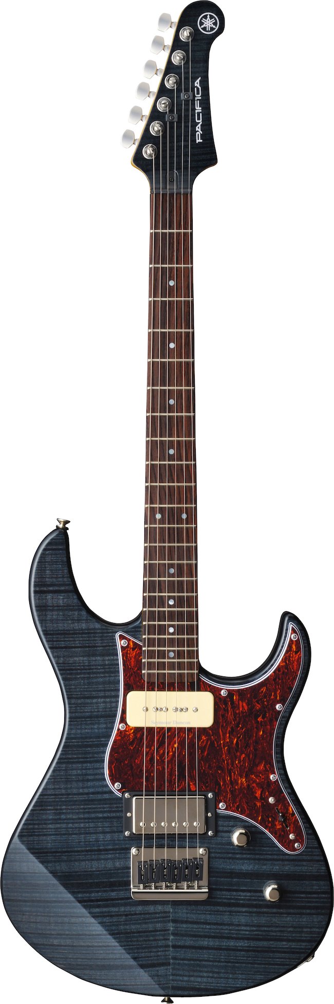Yamaha PAC611HFM Electric Guitar - Translucent Black