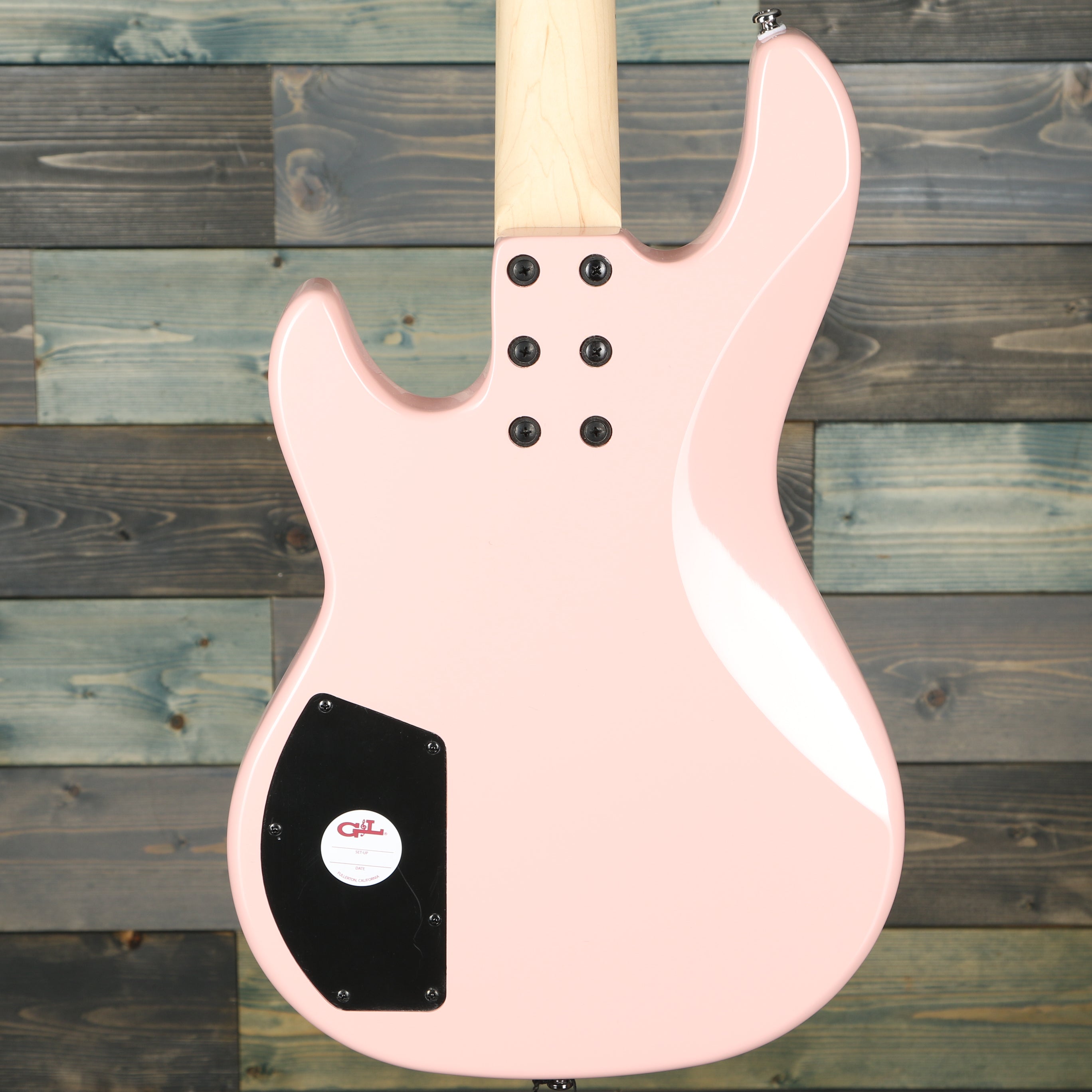 G&L Tribute JB-2 Series Bass Guitar - Shell Pink