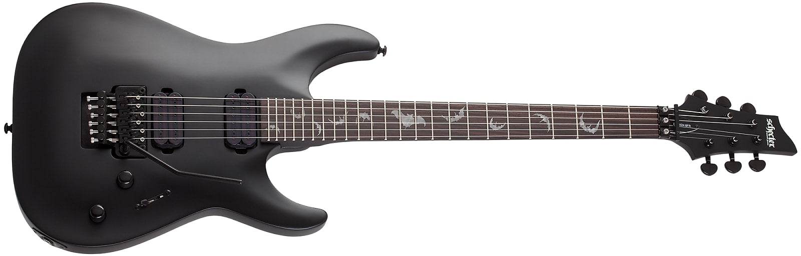 Schecter 2471 Damien-6 FR - Satin Black