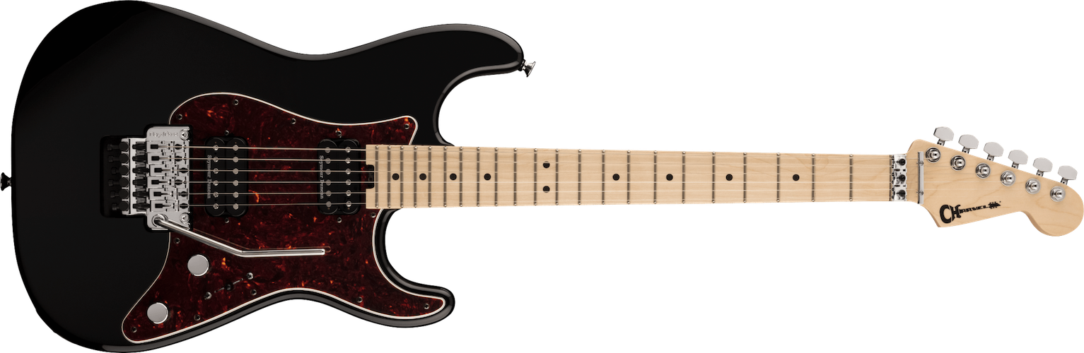 Charvel Pro-Mod So-Cal Style 1 HH FR M, Maple Fingerboard, Gamera Black