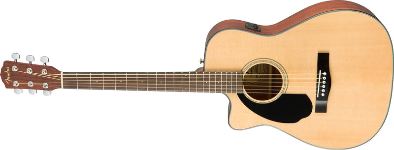 Fender CC-60SCE Concert Left Handed, Walnut Fingerboard, Natural