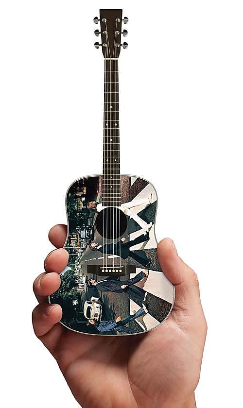 Axe Heaven Abbey Road Fab Four Tribute Miniature Guitar Replica