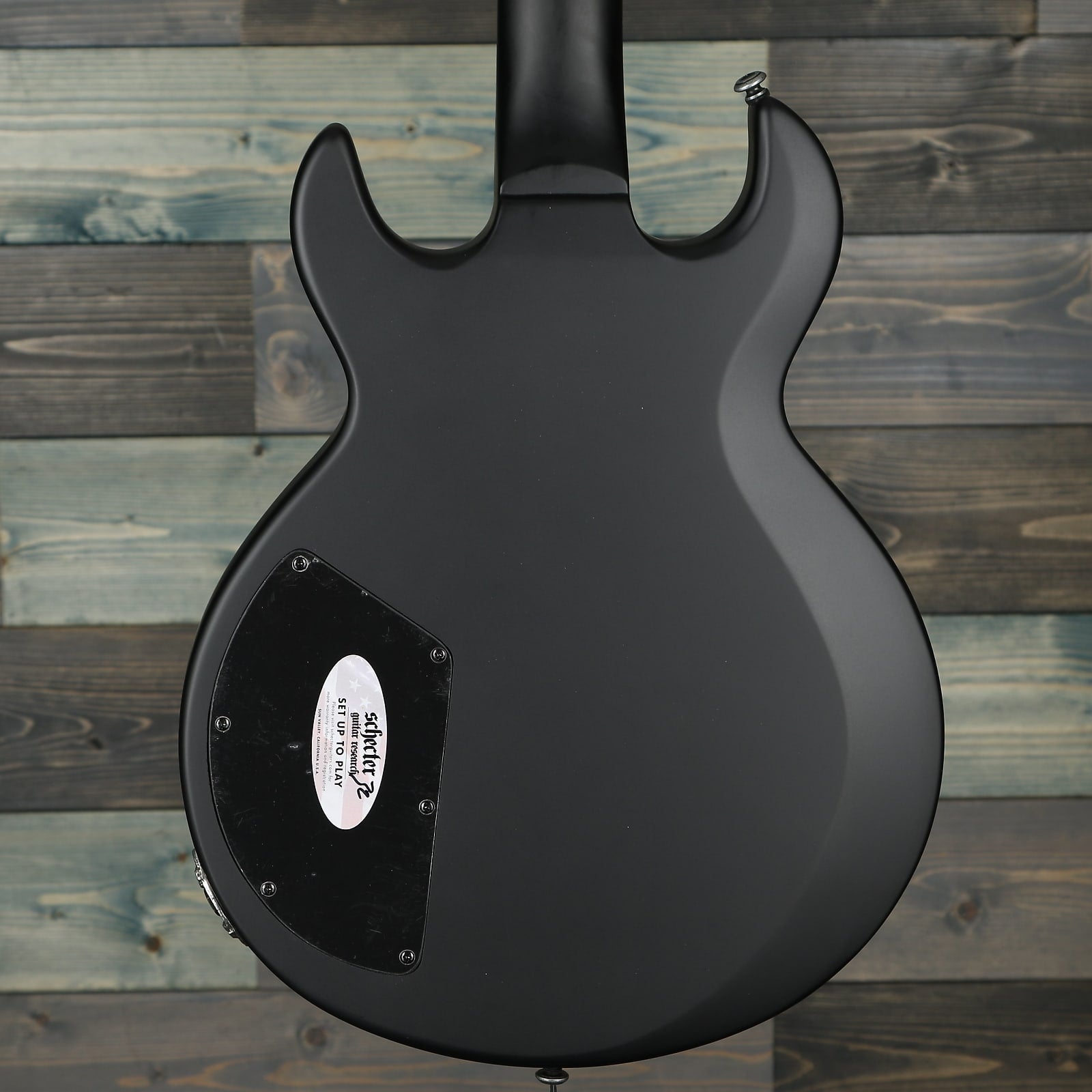 Schecter Zacky Vengeance 6661 Satin Black w/6661 Graphic