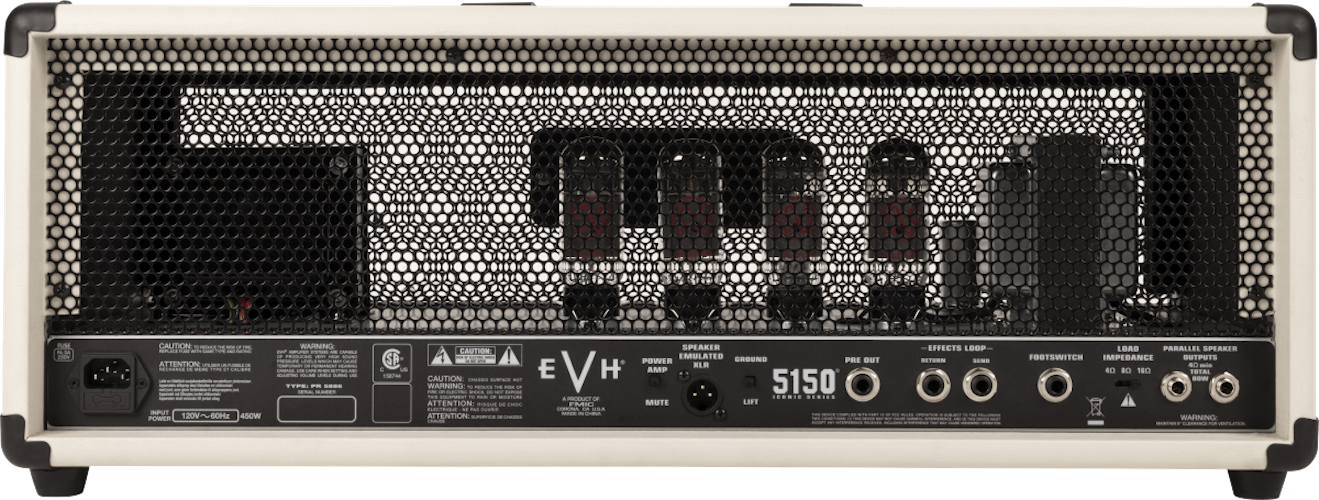 EVH 5150 Iconic Series 80W Head, Ivory