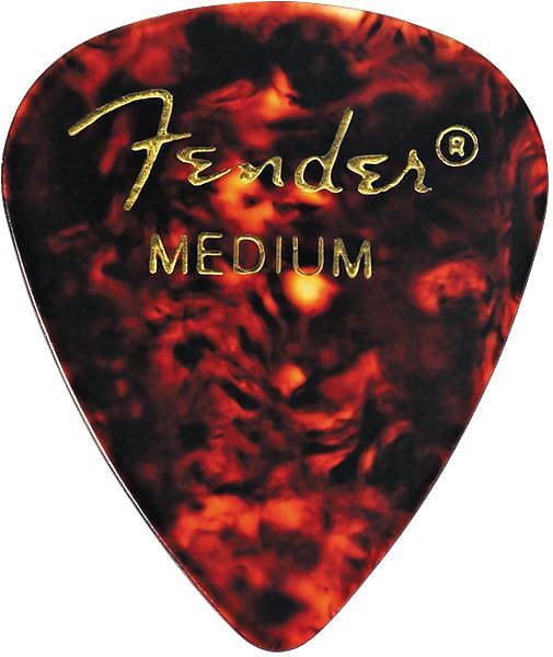 Fender Tortoise Shell, 351 Shape, Medium (12)