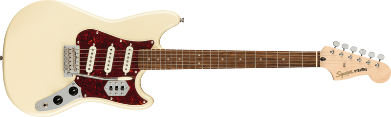 Fender Squier Paranormal Cyclone Laurel FB, Tortoiseshell Pickguard Pearl White