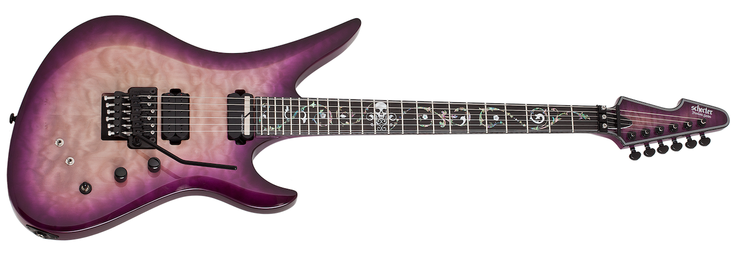 Schecter Nikki Stringfield A-6 FR S - Maiden Mist