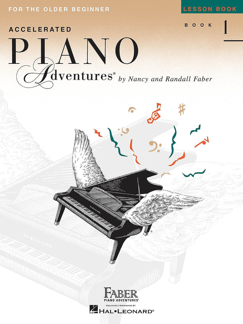 Accelerated Piano Adventures for the Older Beginner Lesson Book 1