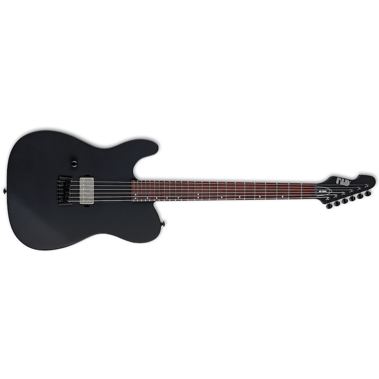 ESP LTD TE-201 Lefty Electric Guitar - Black Satin