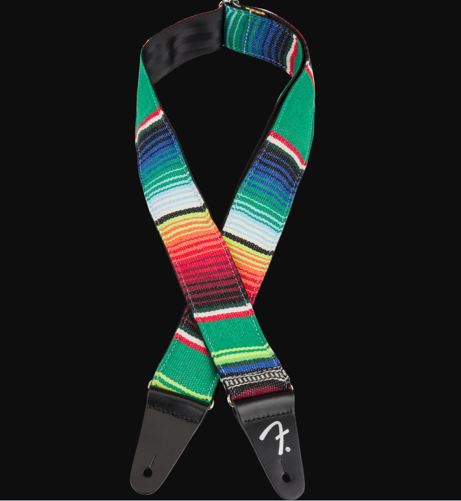 Fender 2" Serape Strap - Green Multi