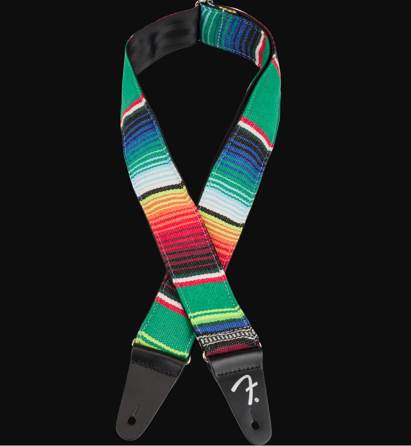 Fender 2" Serape Strap - Green Multi