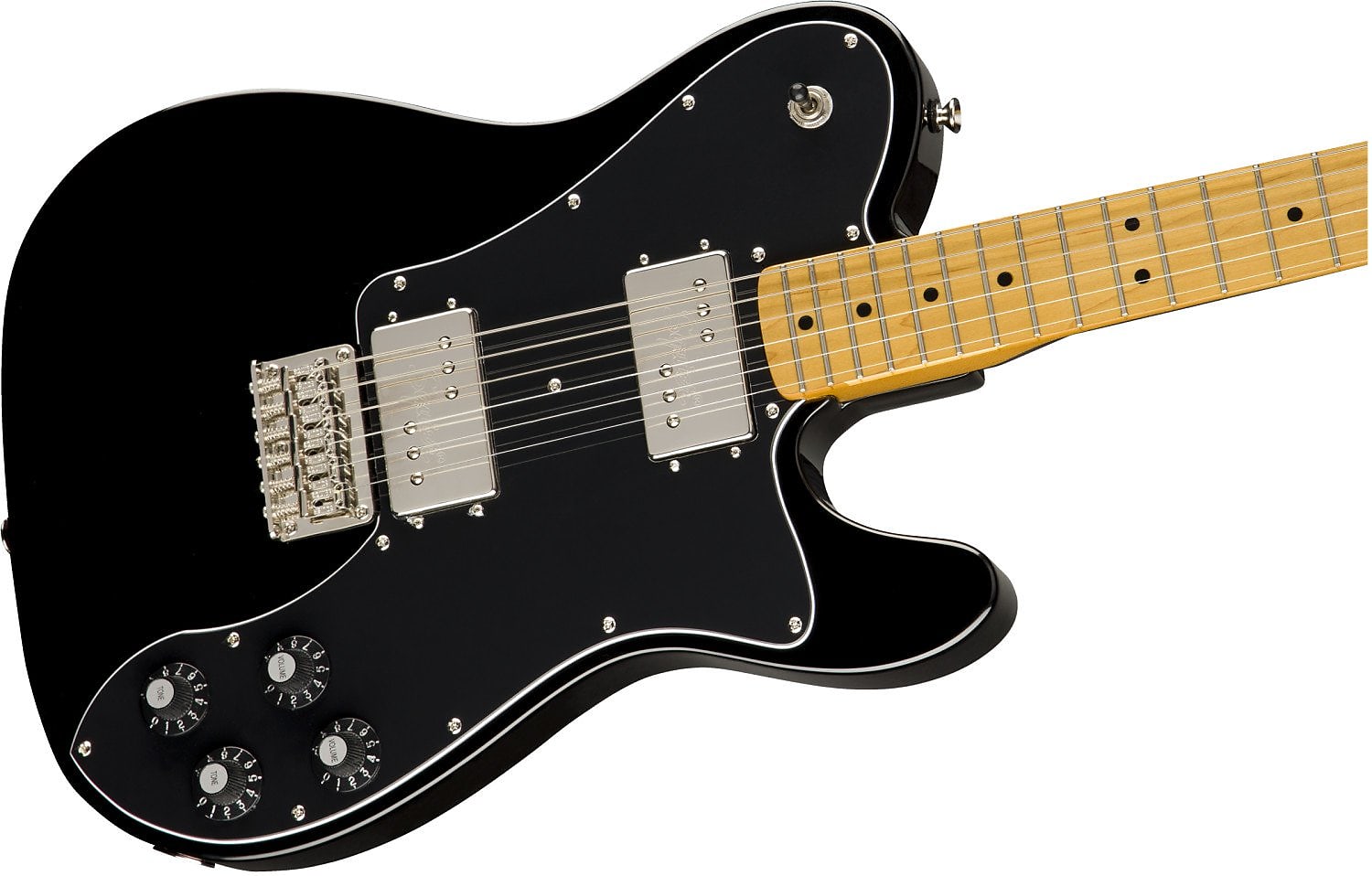 Fender Squier Classic Vibe '70s Telecaster® Deluxe, Maple Fingerboard, Black
