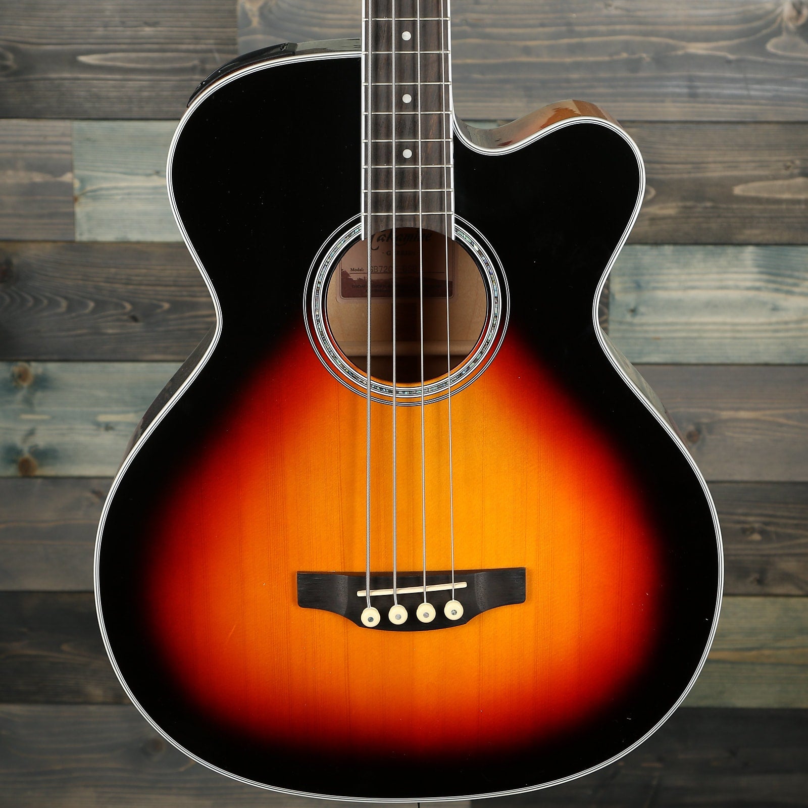 Takamine GB72CE BSB Acoustic Bass - Brown Sunburst