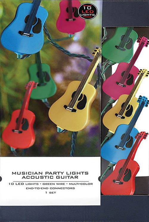 Axe Heaven Musician Party Lights – Acoustic Guitar Edition
