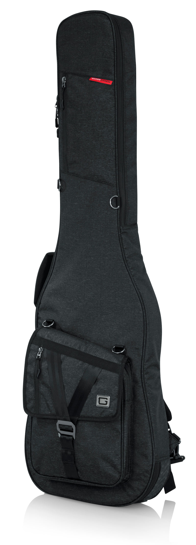 Gator Cases GT-BASS-BLK Transit Series Bass Gig Bag Characoal Black