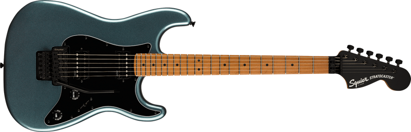 Fender Squier Contemporary Stratocaster HH FR, Gunmetal Metallic