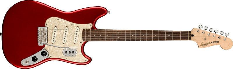 Fender Squier Paranormal Cyclone, Pearloid Pickguard Candy Apple Red