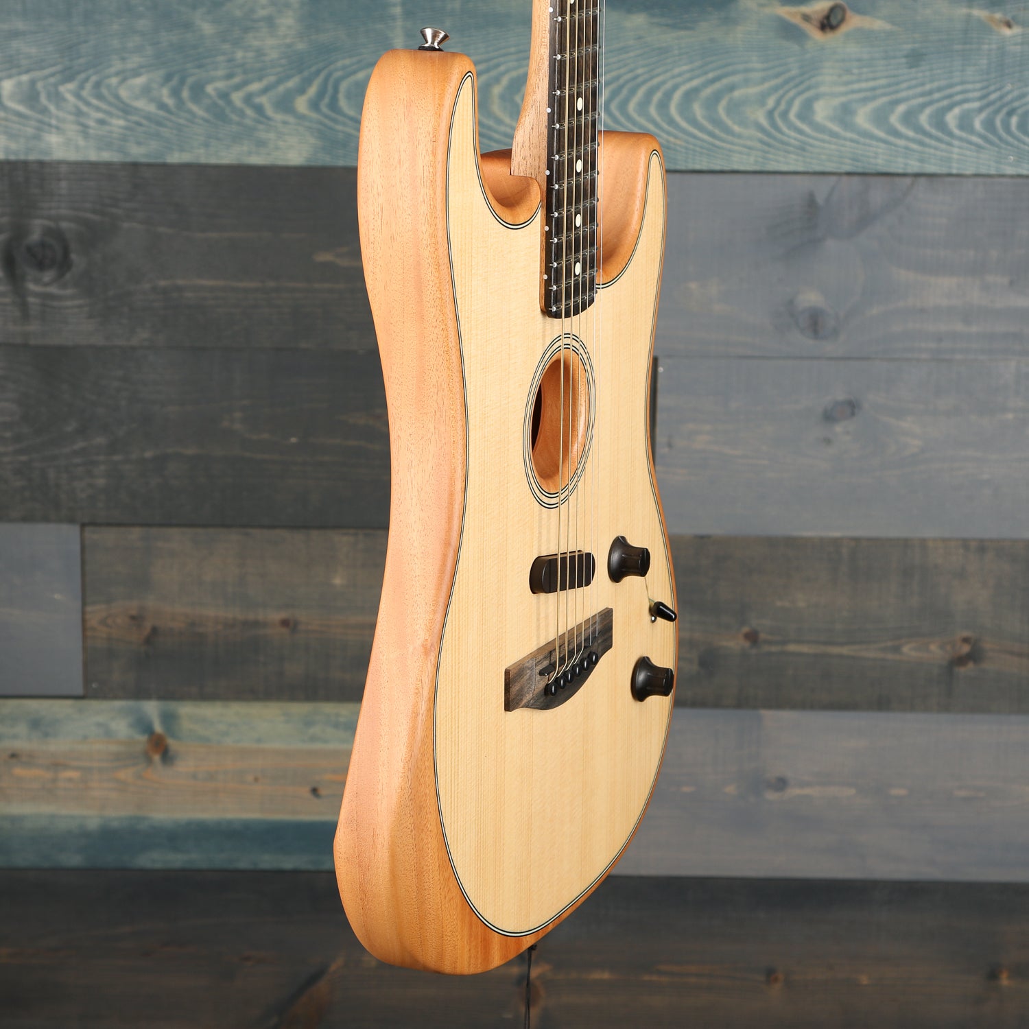 Fender American Acoustasonic™ Strat®, Ebony Fingerboard, Natural