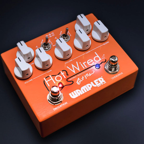格安　WAMPLER PEDALS Hot Wired V2 436 - Wampler Hot Wired v2 - Dois Drives Excelentes - YouTube