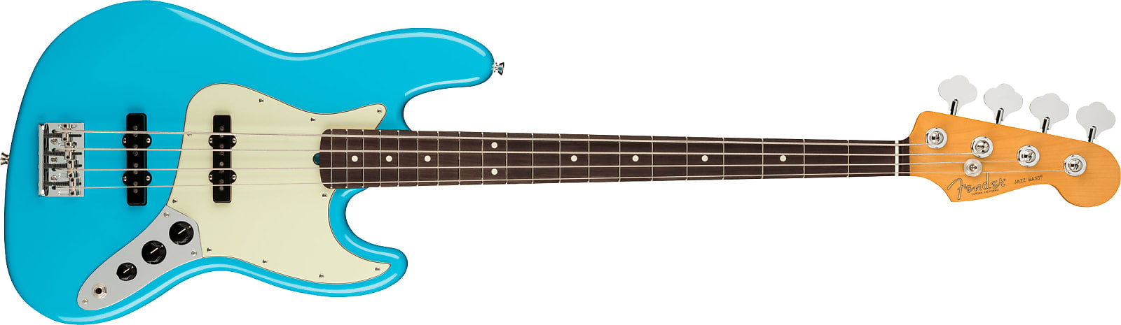 Fender American Professional II Jazz Bass, Rosewood Fingerboard, Miami Blue