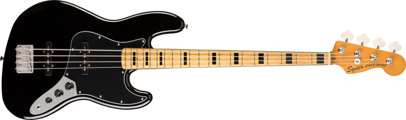 Fender Squier Classic Vibe '70s Jazz Bass, Maple Fingerboard, Black