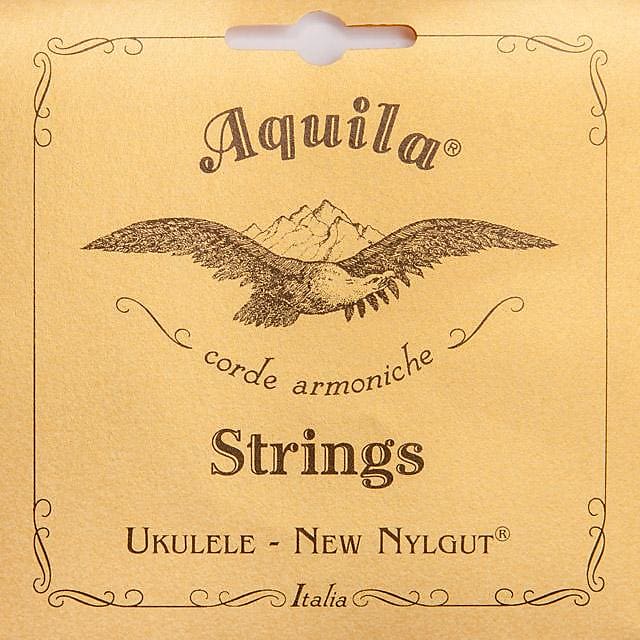 Aquila 8 String Tenor Uke Set - Red Low G, Nylgut gCCEEAA