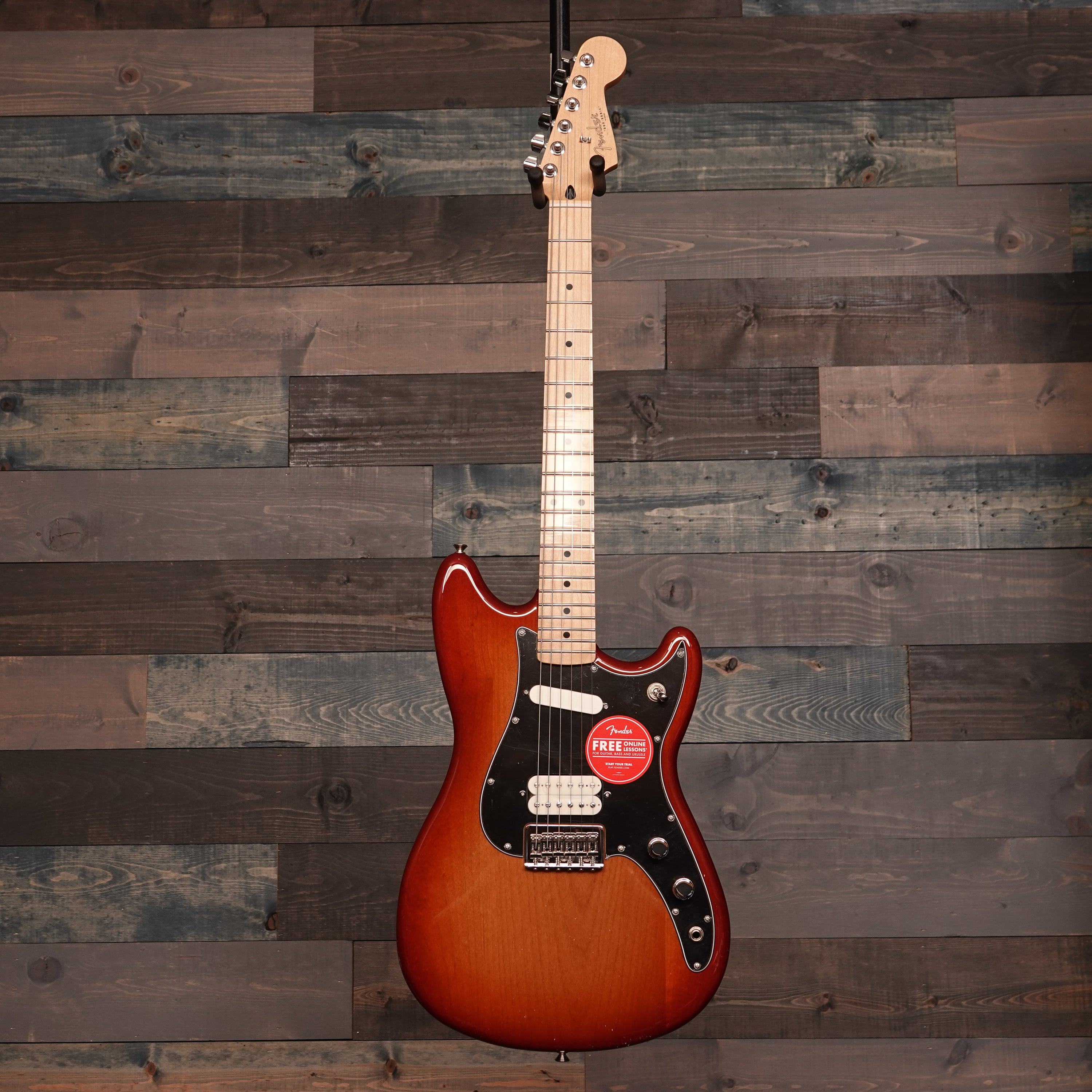 Fender Player Duo-Sonic HS, Maple Fingerboard, Sienna Sunburst