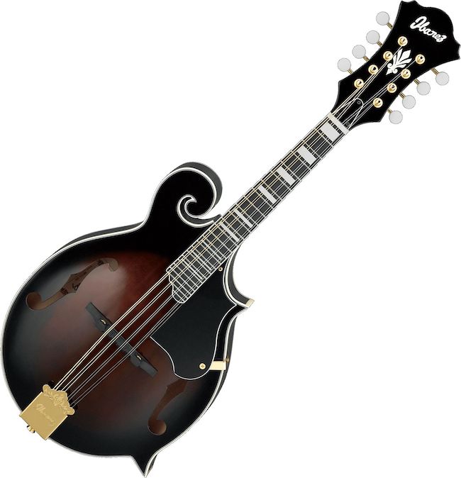 Ibanez M522S F-Style Mandolin - Dark Violin Sunburst Gloss