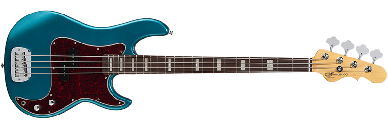 G&L Tribute Series LB-100 Bass Guitar - Emerald Blue