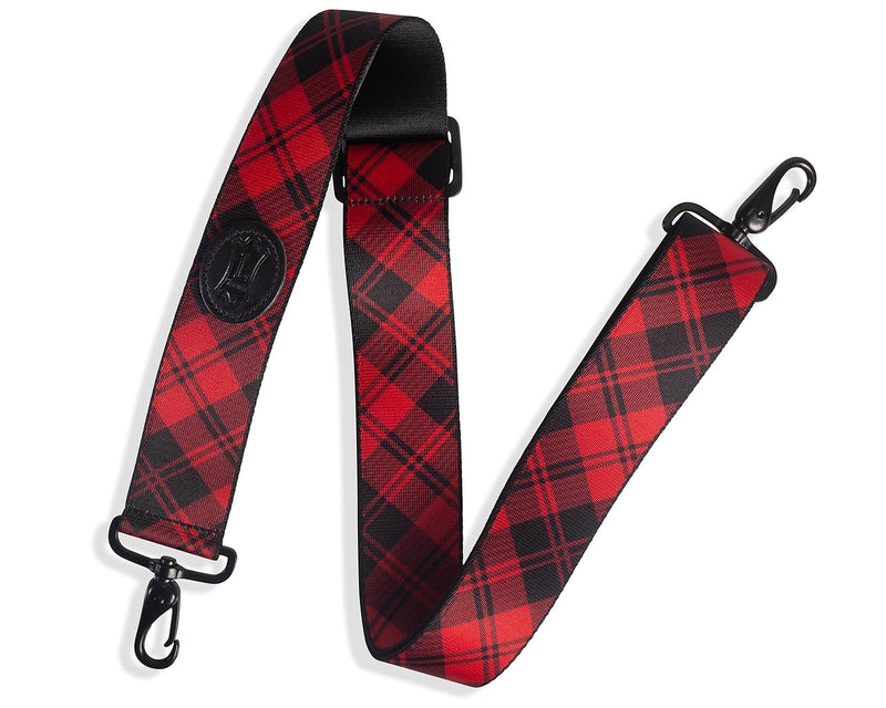 Levy's MCP-002 Lumberjack Case Straps - Black/Red