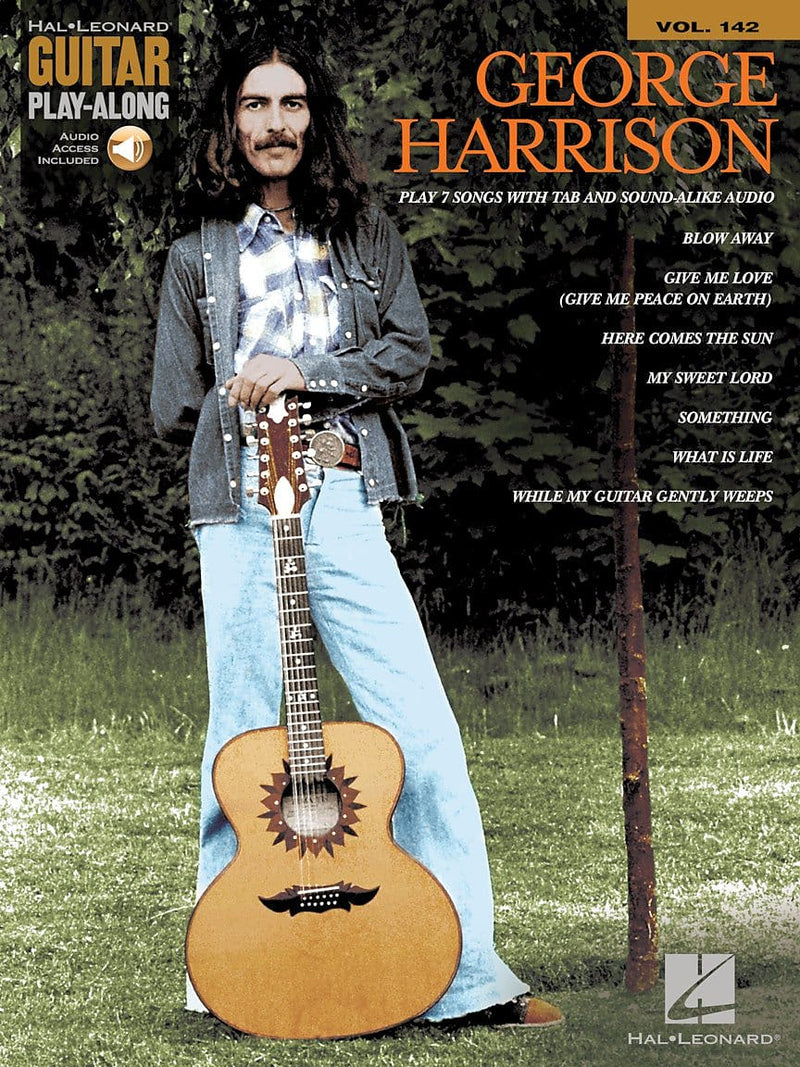 Hal Leonard George Harrison Guitar Play-Along Volume 142