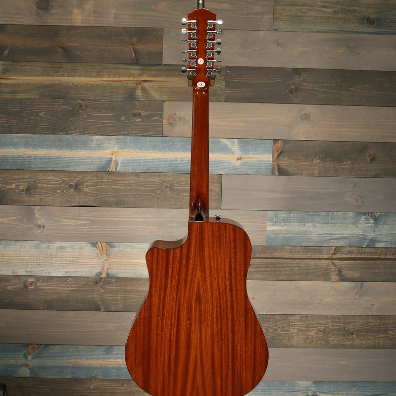 Fender CD-60SCE Dreadnought 12-string, Walnut Fingerboard, Natural