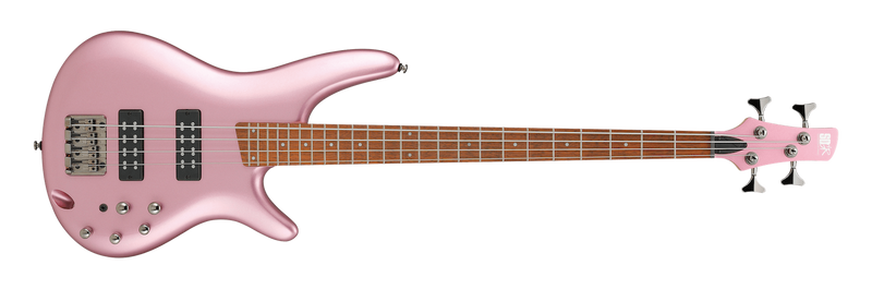 Ibanez SR300E Electric Bass Guitar - Pink Gold Metallic