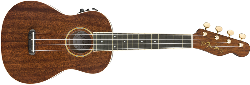 Fender Grace Vanderwaal Signature Uke W/Gigbag, Walnut Fingerboard, Natural