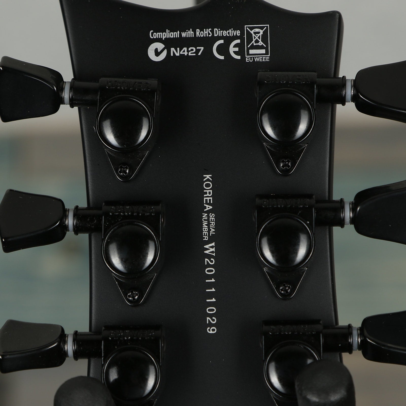 ESP LTD EC-FR Black Metal Series - Black Satin ESP LTD EC-FR Black Metal Series - Black Satin