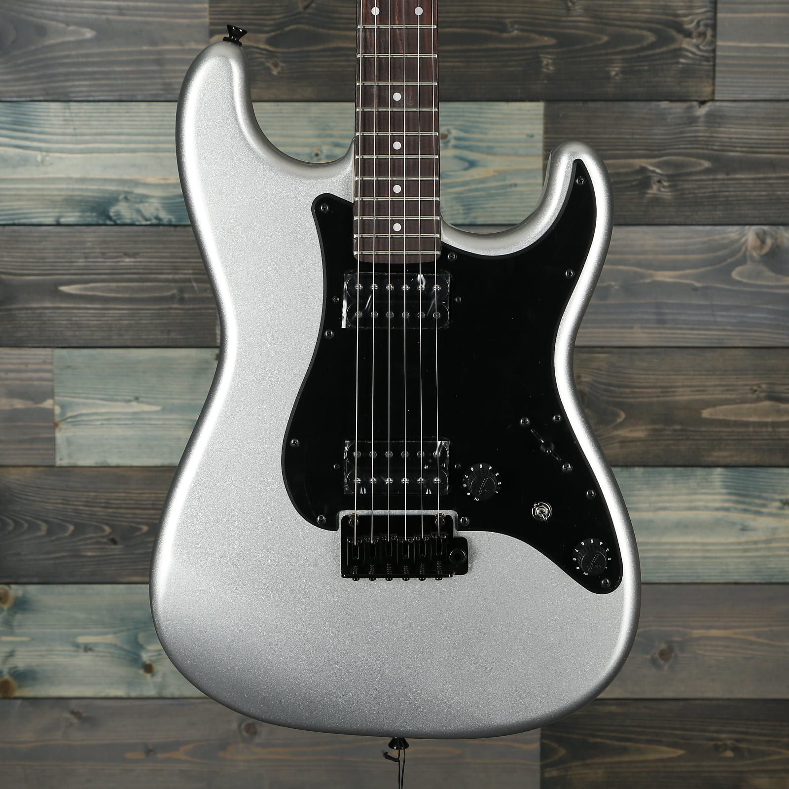 Fender Boxer Series Stratocaster HH, Rosewood Fingerboard, Inca Silver