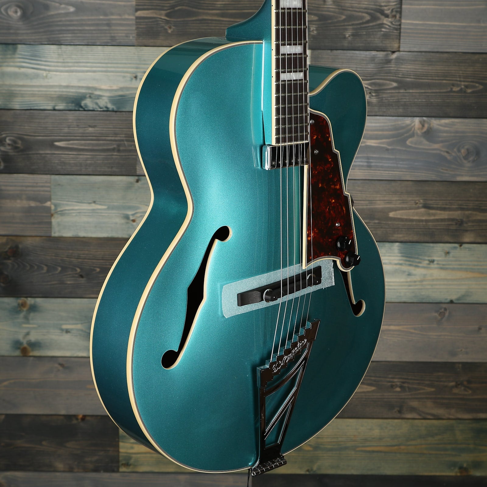 D'Angelico Premier EXL-1 Hollowbody Singlecut - Ocean Turquoise