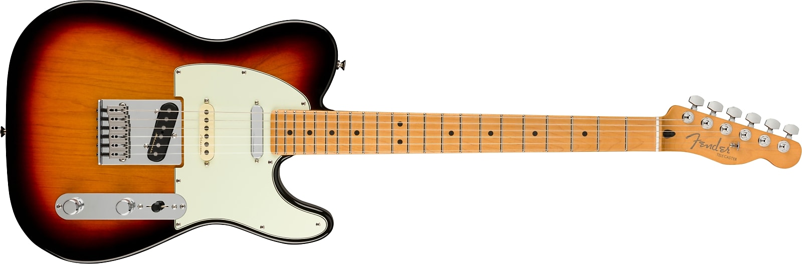 Fender Player Plus Nashville Telecaster, Maple Fingerboard, 3-Color Sunburst