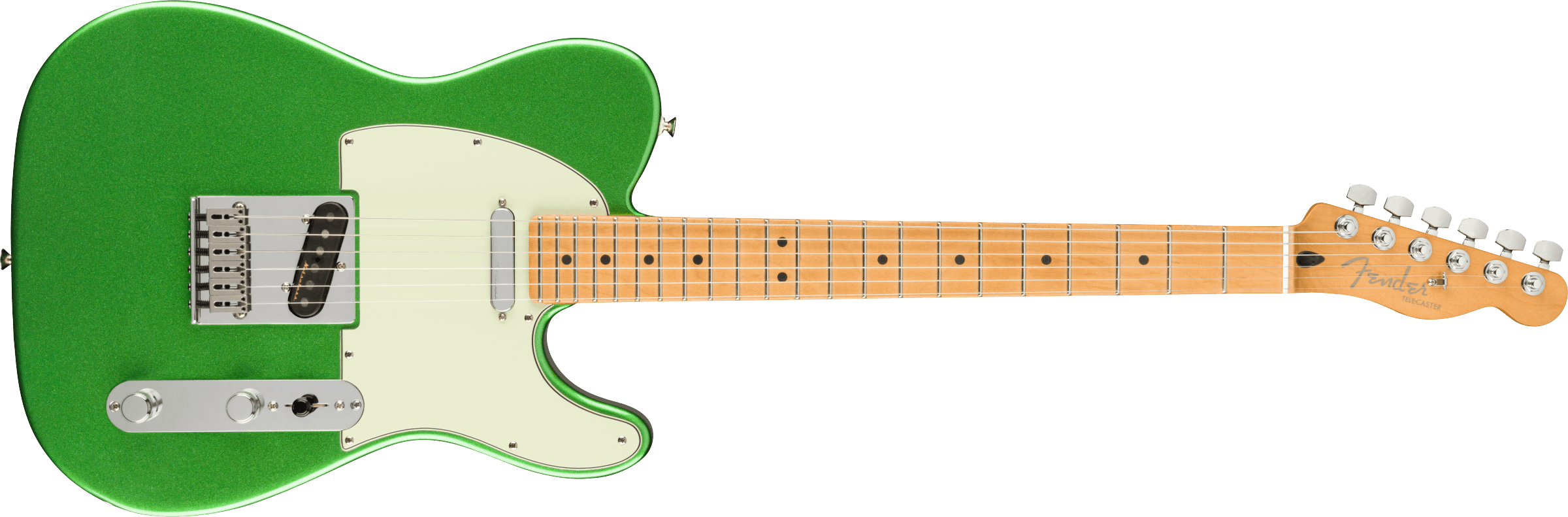 Fender Player Plus Telecaster, Maple Fingerboard, Cosmic Jade