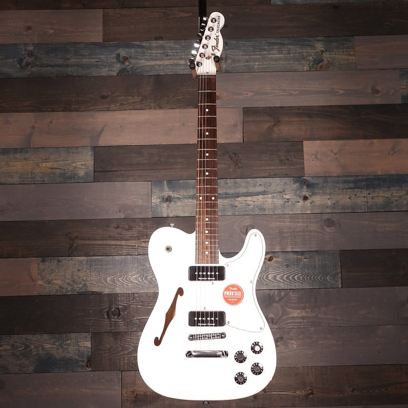 Fender Jim Adkins JA-90 Telecaster® Thinline, Laurel Fingerboard, White
